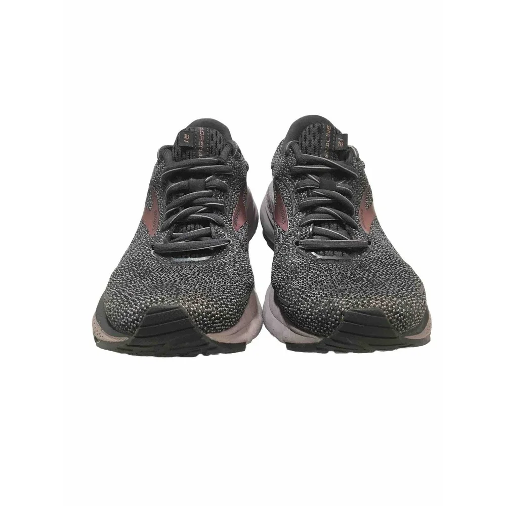 Brooks Womens Purple Adrenaline 21 Running Sneaker Shoes US 8 D EU‎ 39